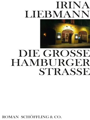 cover image of Die Große Hamburger Straße